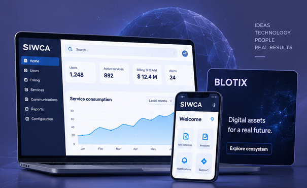 EGO digital platforms, SIWCA and BLOTIX